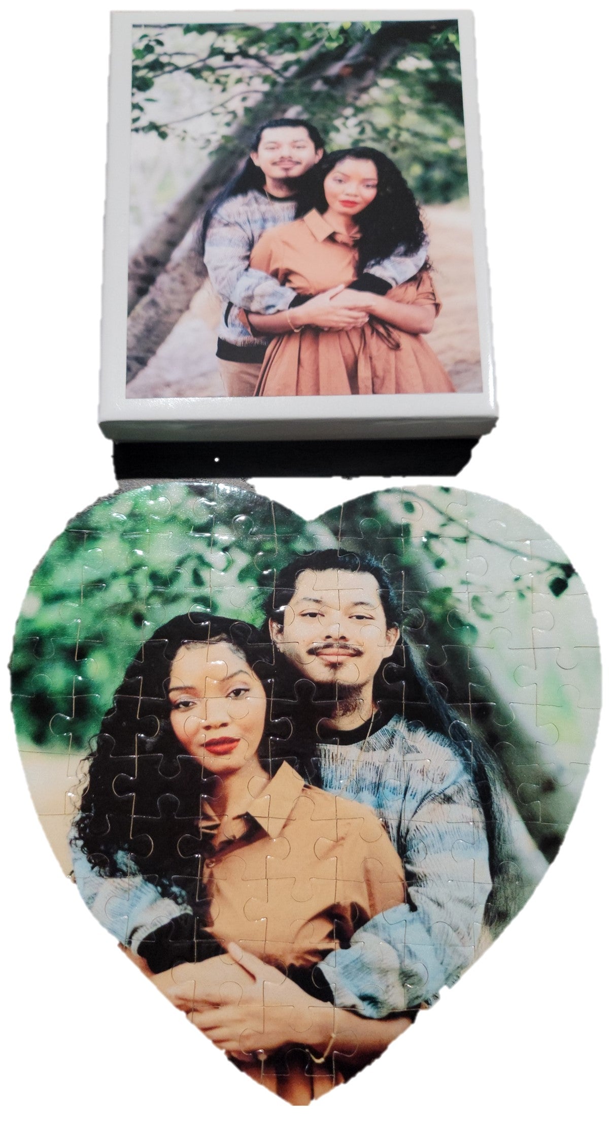 Custom Photo Heart Puzzle